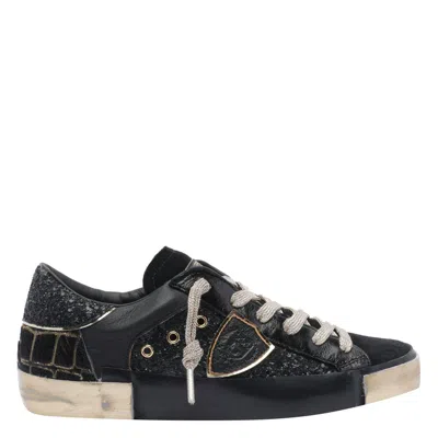 Philippe Model Sneakers In Black