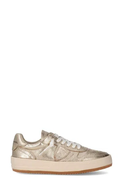 Philippe Model Sneakers In Gold