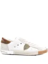 Philippe Model Low Top Sneakers With Suede Heel Tab In Multi