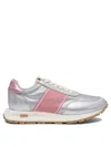 Philippe Model Tour Low Vintage Metal Argent Rose Sneaker