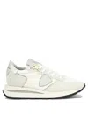 Philippe Model High Top Sneakers Almond Tip In White