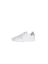 Philippe Model White Temple Sneakers In Bianco Grigio Bianco