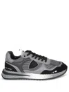 Philippe Model Casual Sneakers With Rubber Sole And Mesh In Black