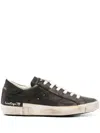 Philippe Model Lace-up Low-cut Casual Shoes In Black