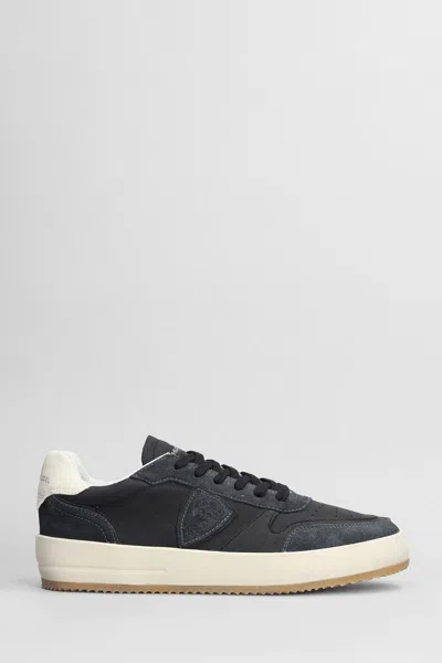 Philippe Model Nice Low Sneakers In Black