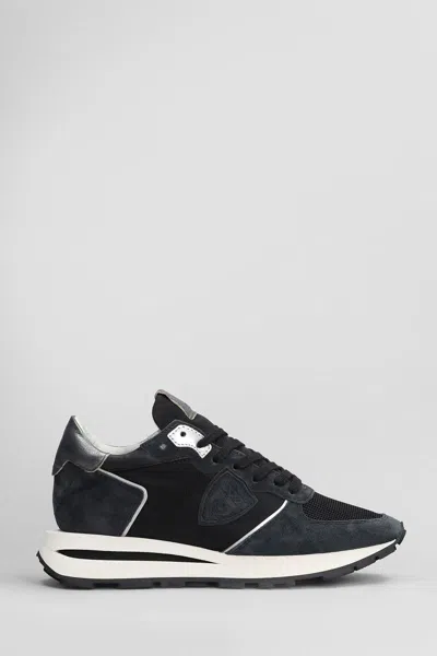 Philippe Model Tropez Haute Sneakers In Black