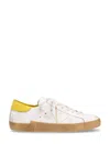 Philippe Model Prxs Sneakers In Blanc Jaune