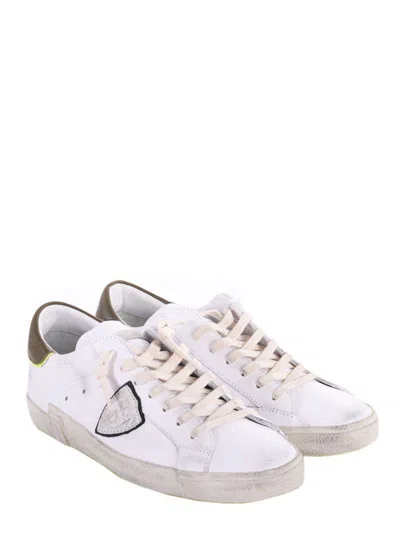 Philippe Model Sneakers In Blanc Militaire