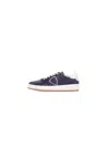 Philippe Model Man Sneakers Midnight Blue Size 10 Leather In Blue