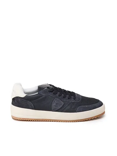 Philippe Model Sneakers Nice Low In Blue, White