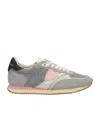 Philippe Model Blville Glitter Panelled Trainers In Gray