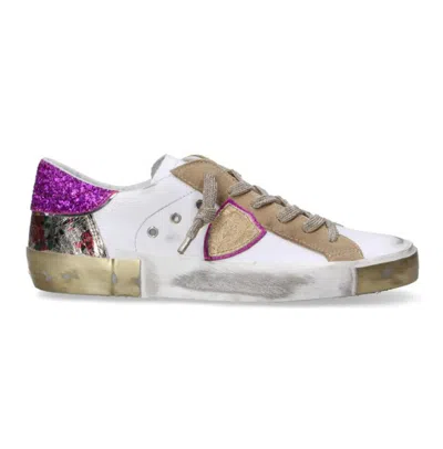 Philippe Model Sneakers In Fuchsia