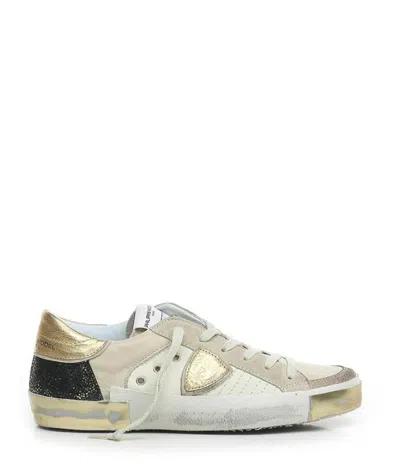 Philippe Model Sneakers In Gold