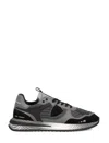 Philippe Model Casual Sneakers With Rubber Sole And Mesh In Gray