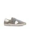 Philippe Model Low-top Casual Sports Shoes In Gray