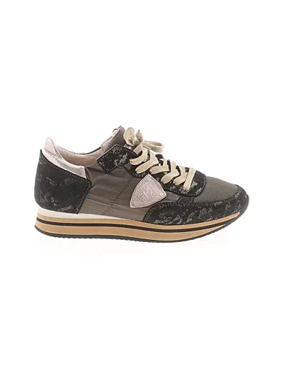 Pre-owned Philippe Model Sneakers In Gray