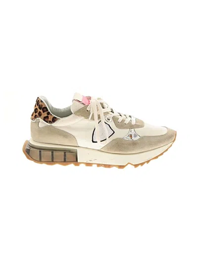 Pre-owned Philippe Model Sneakers In Ivory