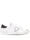 Philippe Model Distressed Effect Low-top Sneakers In White