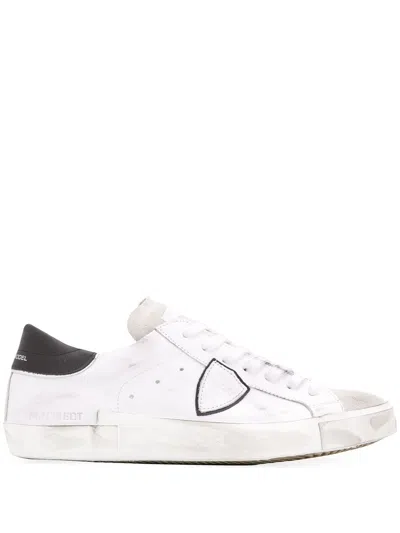 Philippe Model Trainers Logo In White