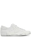 Philippe Model Prsx Basic Sneaker In Leather In White