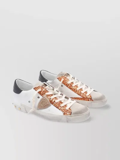 Philippe Model Sneakers Low Top Glitter Detail