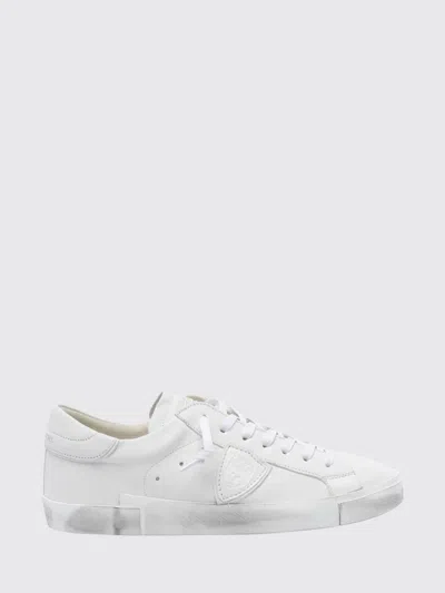 Philippe Model Sneakers Men Color Milk In White