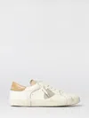 Philippe Model Sneakers Prsx Low Man Veau Cerf Lait Mud In White