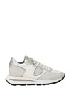 Philippe Model Low-top Sneakers  Tropez Haute Suede In Mondial Blanc