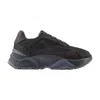 Philippe Model Low Top Sneakers Mesh Panels In Black