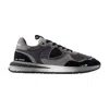 Philippe Model Casual Sneakers With Rubber Sole And Mesh In Black
