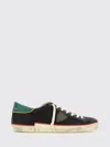 Philippe Model Prsx Low Sneakers In Black Suede And Leather In Black