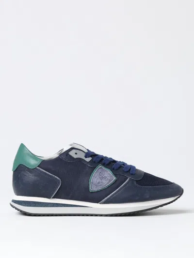 Philippe Model Sneakers  Men Color Blue 1 In Blau 1
