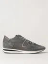 Philippe Model Sneakers  Men Color Grey In Grau
