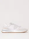 Philippe Model Tropez 2.1 Sneakers With Suede Inserts In Ivory