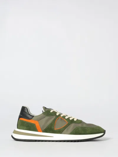 Philippe Model Sneakers  Men Color Military In Green