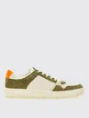 Philippe Model Multicolor Leather And Suede Sneakers