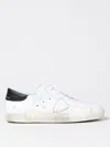 Philippe Model Parisx Sneakers In Leather In Weiss 1
