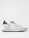 Philippe Model Panelled Lace-up Sneakers In White