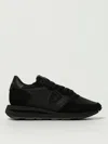 Philippe Model Low Top Sneakers Padded Collar In Black