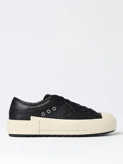 Philippe Model Paris Haute Sneakers In West_noir