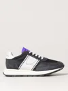 Philippe Model Logo Detailed Lace-up Sneakers In Schwarz
