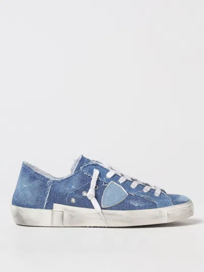 Philippe Model Sneakers  Woman Color Denim