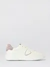 Philippe Model Temple Leather Sneaker In White