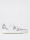 Philippe Model Veau Diamant Sneakers In Silver