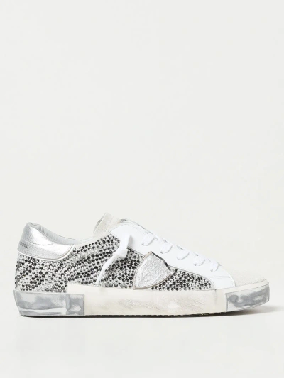 Philippe Model Sneakers  Woman Color Silver