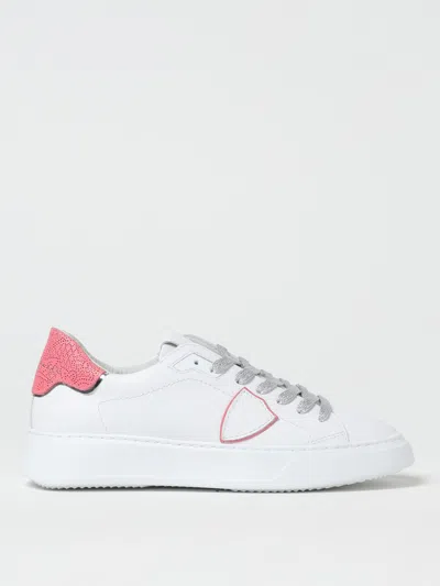 Philippe Model Sneakers  Woman Color White In White, Pink