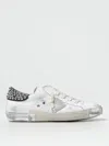 Philippe Model Prxs Tennis Lace-up Sneakers In Weiss