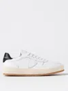 Philippe Model Elevated White Sneakers With Subtle Perforations In Weiss