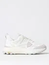 Philippe Model Rocx Low Sneakers In White Fabric In Weiss