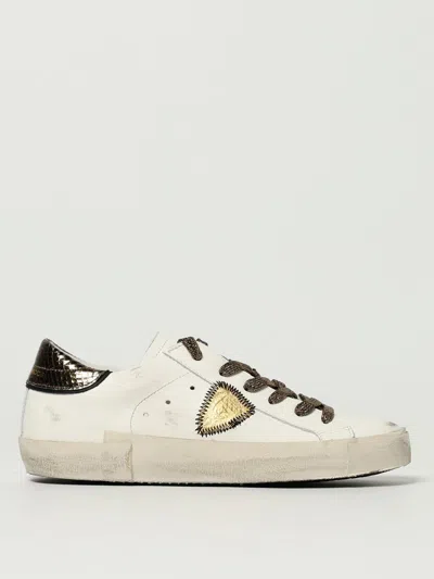 Philippe Model Sneakers  Woman Color Yellow Cream